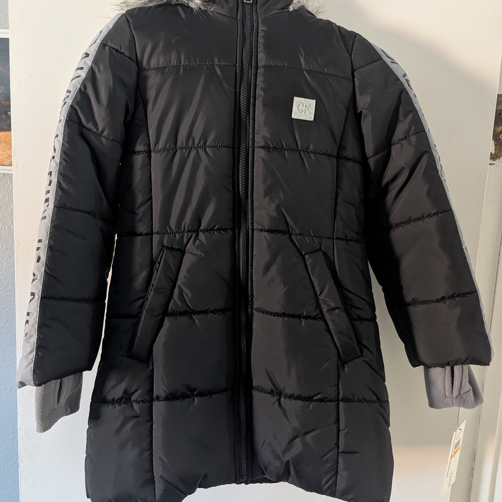 Calvin Klein Kids Black Puffer Jacket